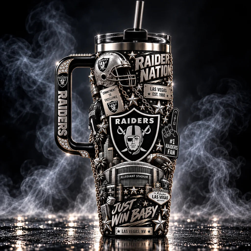 Las Vegas Raiders — Silver Fan Wall Edition